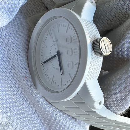 Reloj Diesel Hombre Blanco Año 2011 Only Brave 44mm