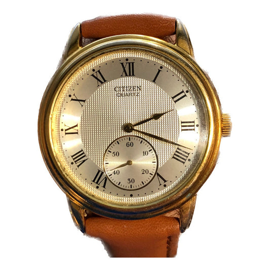 Reloj Citizen Hombre Año 1989 Vintage Dial Waffle