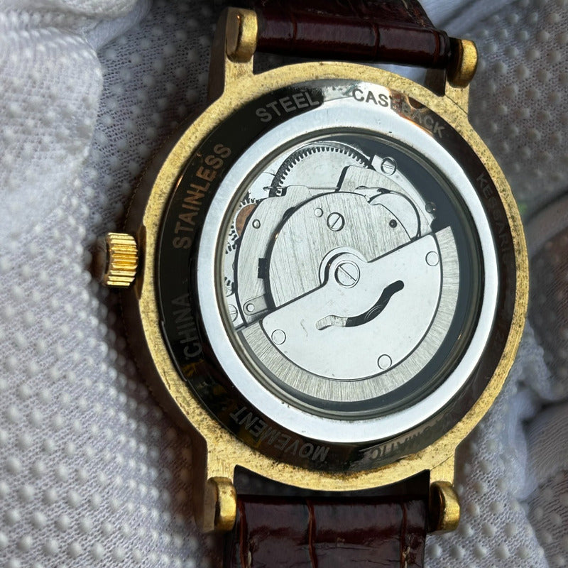 Reloj Kessaris Hombre Año 2001 Automático Boutique Griega Nuevo