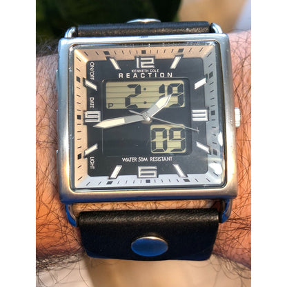 Kenneth Cole Reaction Análogo Y Digital Muy Raro Años 2.000