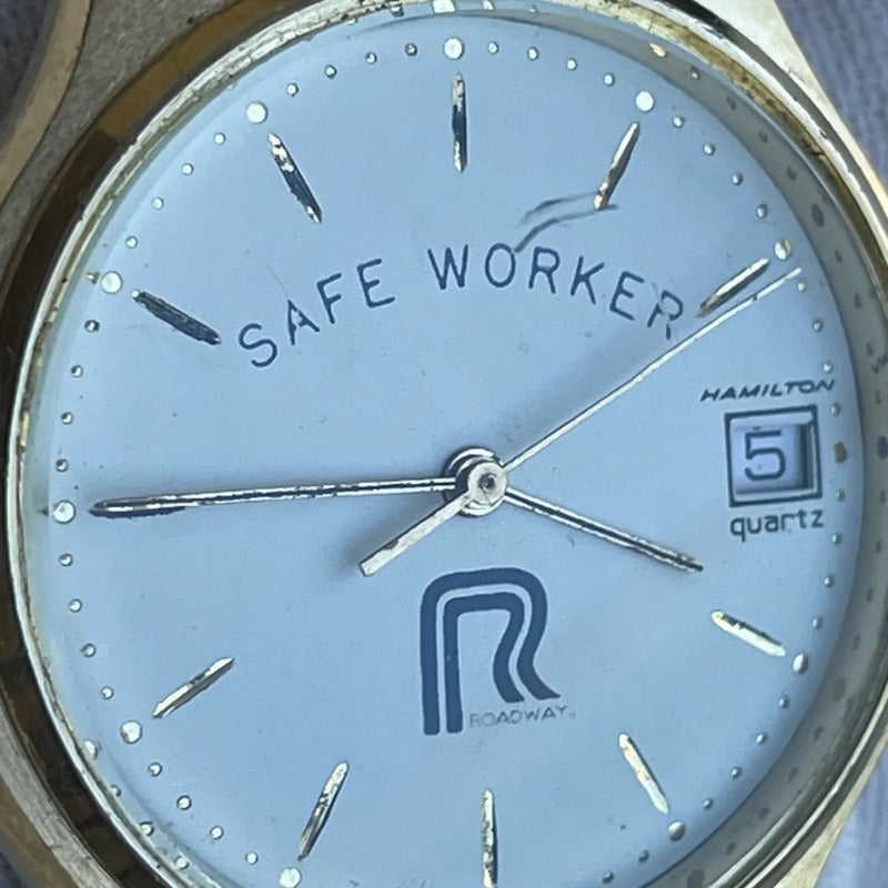 Reloj Hamilton Hombre Año 1991 Safe Worker Pieza Histórica