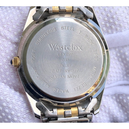 Reloj Westclox Hombre 1995 Datejust Style Purpura Sunburst