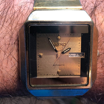 Reloj Seiko Hombre Año 1985 Automático 6309 Árabe Inglés