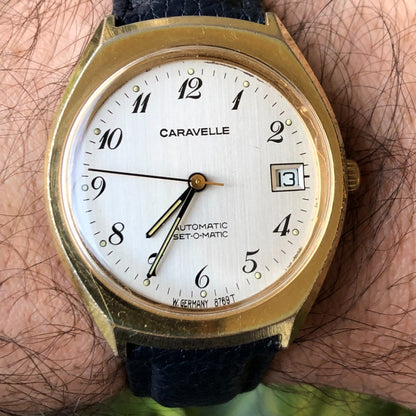 Reloj Caravelle by Bulova Hombre 1973 Automático Alemania Occidental