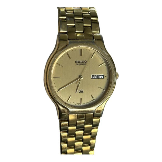 Reloj Seiko 5Y23 Hombre Vintage Año 1990 Day-date Minimalista