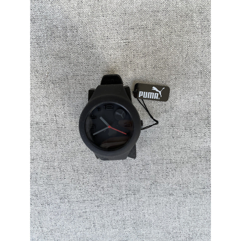 Reloj Puma Formxl Analógico Unisex Silicona Color Negro