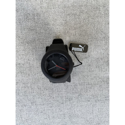 Reloj Puma Formxl Analógico Unisex Silicona Color Negro