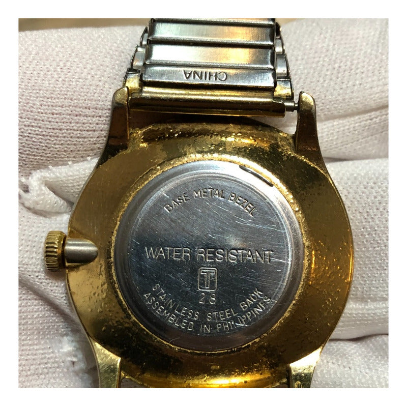 Reloj Acqua By Timex A Cuerda Hombre Funciona Perfecto 90s