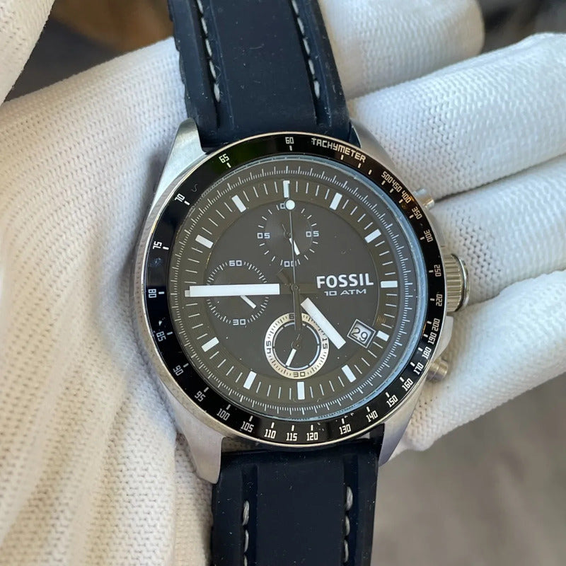 Reloj Fossil Hombre Cronógrafo 2007 Taquímetro Ya No Lo Fabrican