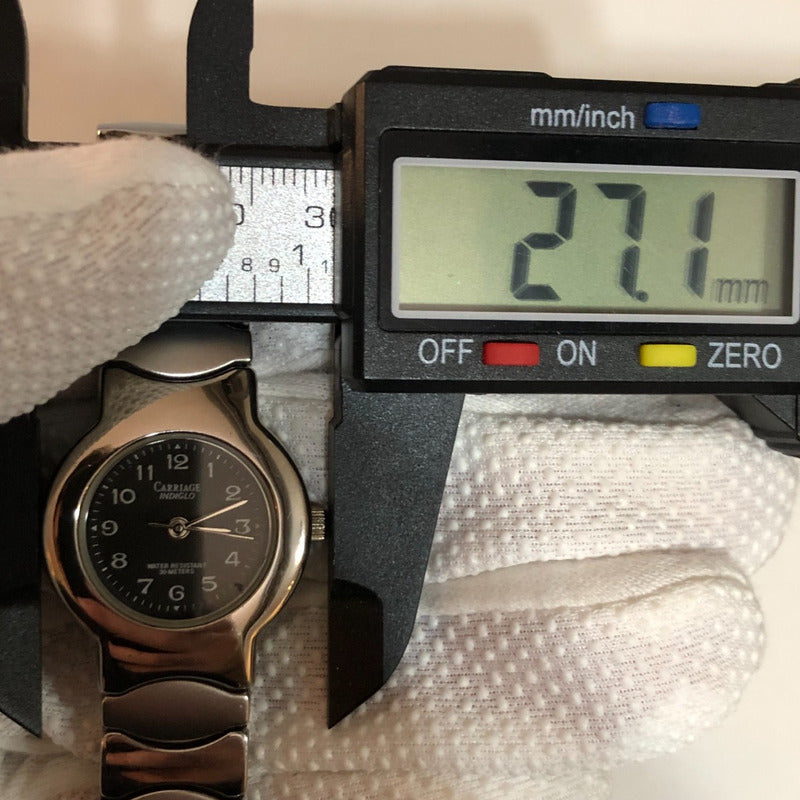 Reloj Timex Mujer Vintage 1998 Carriage Indiglo Expandible