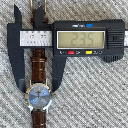 Reloj Claremont Mujer Dial Celeste Máq.japonesa 2000s Único