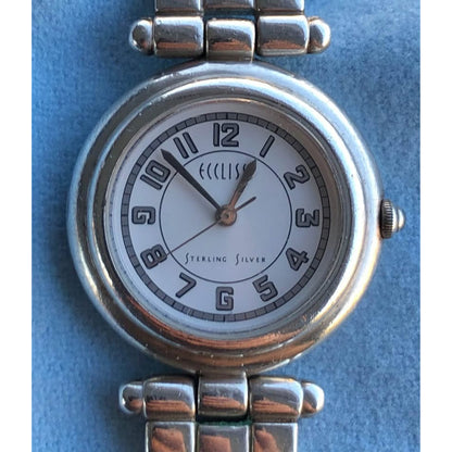 Reloj De Plata Esterlina Ecclissi Mujer