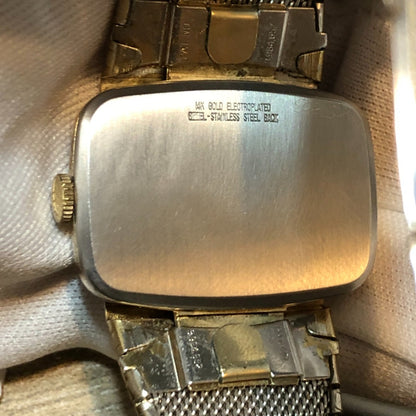 Reloj Longines Mecánico Años 70´s Chapado En Oro 14k Hombre