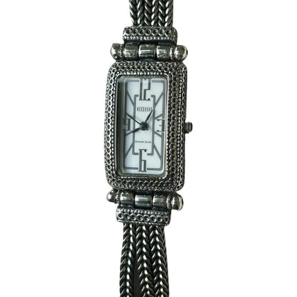 Reloj Ecclissi Mujer De Plata 925 Nuevo Deco Revival 2000´s