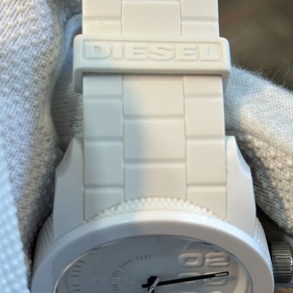Reloj Diesel Hombre Blanco Año 2011 Only Brave 44mm