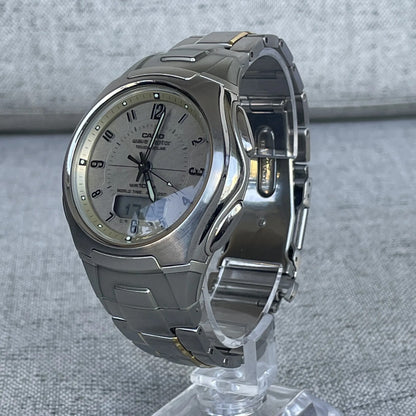 Reloj Casio Wave Ceptor Hombre 2004 Solar Ana-digi Escaso