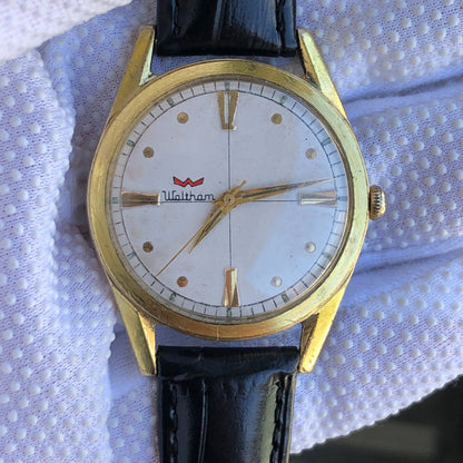 Reloj Waltham Automático Hombre 1958 Suizo 17rubíes Funciona