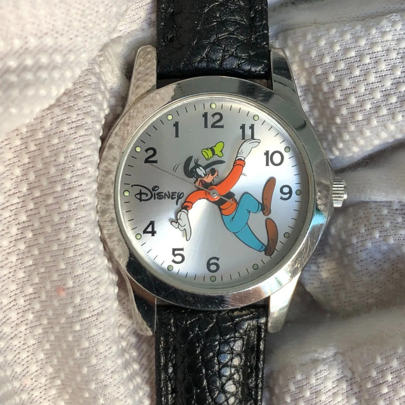 Reloj Disney Goofy Unisex Año 1999 Movimiento Inverso Raro
