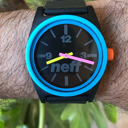 Reloj Neff Daily Hombre Multicolor Único Año 2014 Escaso