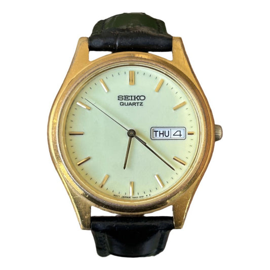 Reloj Seiko Hombre Vintage 1994 Dial Fosforescente Raro 7n43