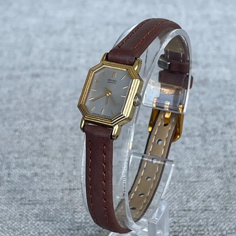 Reloj Seiko Mujer Año 1985 Compacto Vintage Caja Octogonal