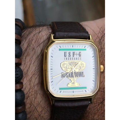 Reloj Hamilton Vintage 8452 Sugar Bowl Hombre Año 1995