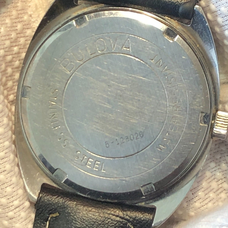 Reloj Bulova Hombre 1970 Suizo Cuerda Manual Leer Detalle