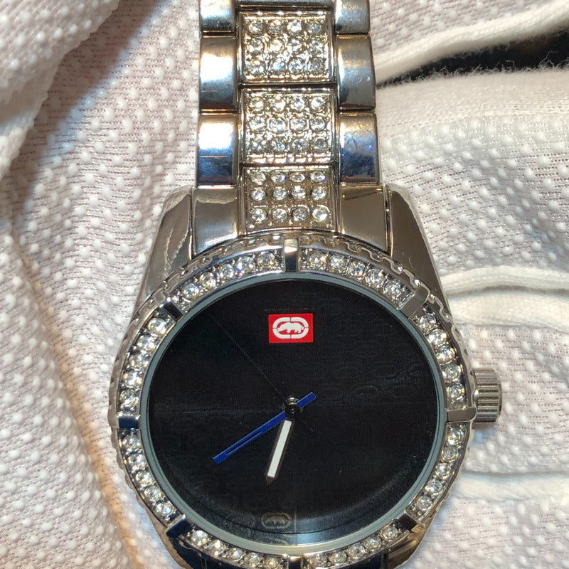 Reloj Marc Ecko Iced Out Hombre Mediados Años 2mil Único En Chile