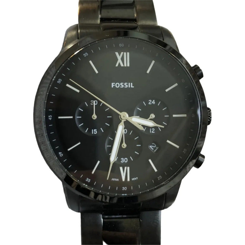Reloj Fossil Hombre Año2017 Cronógrafo Fs5474 Impecable 44mm