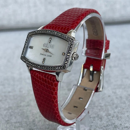 Reloj Ecclissi Joya Plata 925 Nácar Marcasitas Original Raro