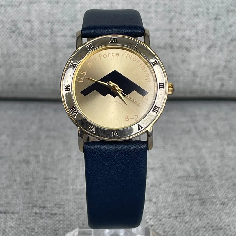 Reloj U.S. Air Force B-2 Hombre Años90s Quartz Aviación Raro