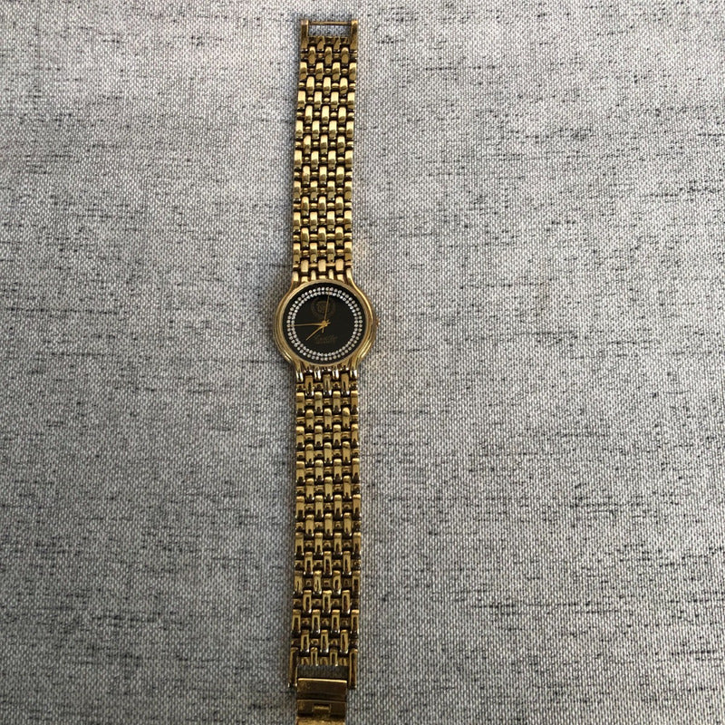 Reloj Cadillac GM Mujer Vintage 1997 Chapado Oro14k Original