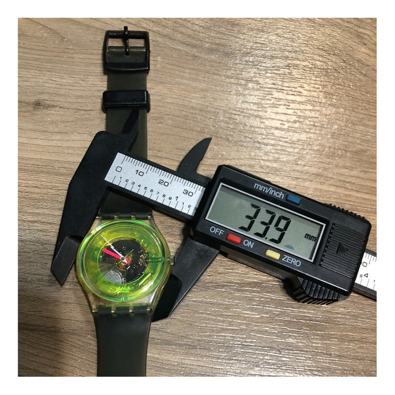 Swatch Techno Sphere Gk101 (1985)  Único Verde Techno-jelly