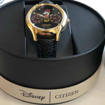 Reloj Citizen Mujer Ecodrive Año 2019 Minnie Mouse Dorado