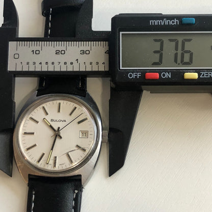 Reloj Bulova Hombre 1970 Suizo Cuerda Manual Leer Detalle