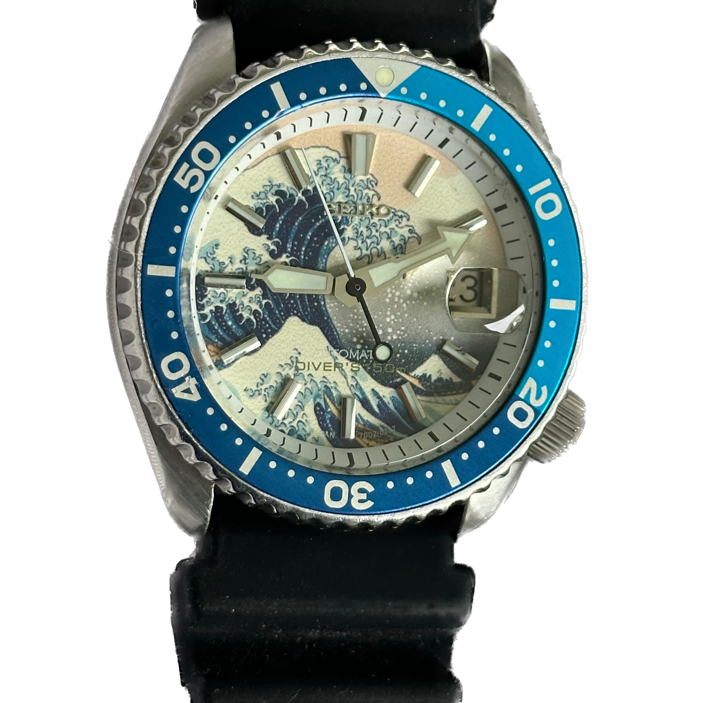Seiko Diver 7002 Great Wave Automático noviembre de 1994 MUY ESCASO