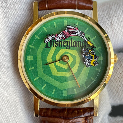 Reloj Disneyland Roger Rabbit Limited Edition 90s Segundero Disco ÚNICO