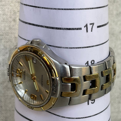 Reloj Guess Waterpro Hombre Años 2000 Bicolor 42mm Dial Sunburst