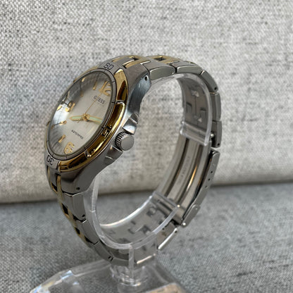 Reloj Guess Waterpro Hombre Años 2000 Bicolor 42mm Dial Sunburst