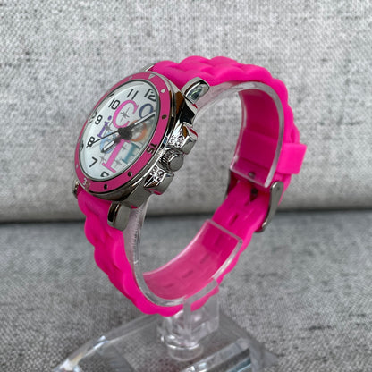 Reloj Cookie Lee Mujer Cuarzo Fucsia Y2K 2000s Nuevo