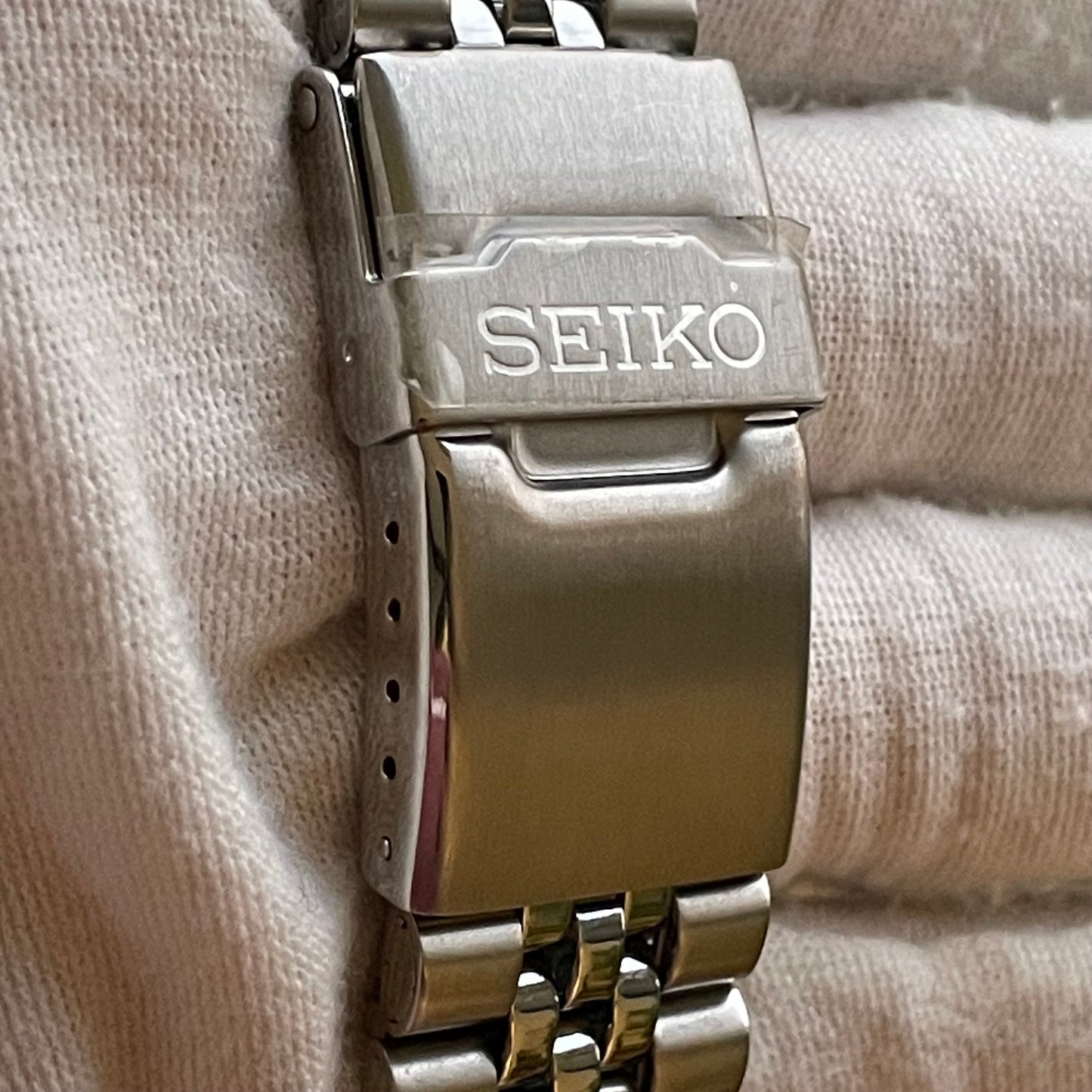 Seiko Hombre Diver NEGRO Automático Enero de 1993 / 7002 pre SKX007