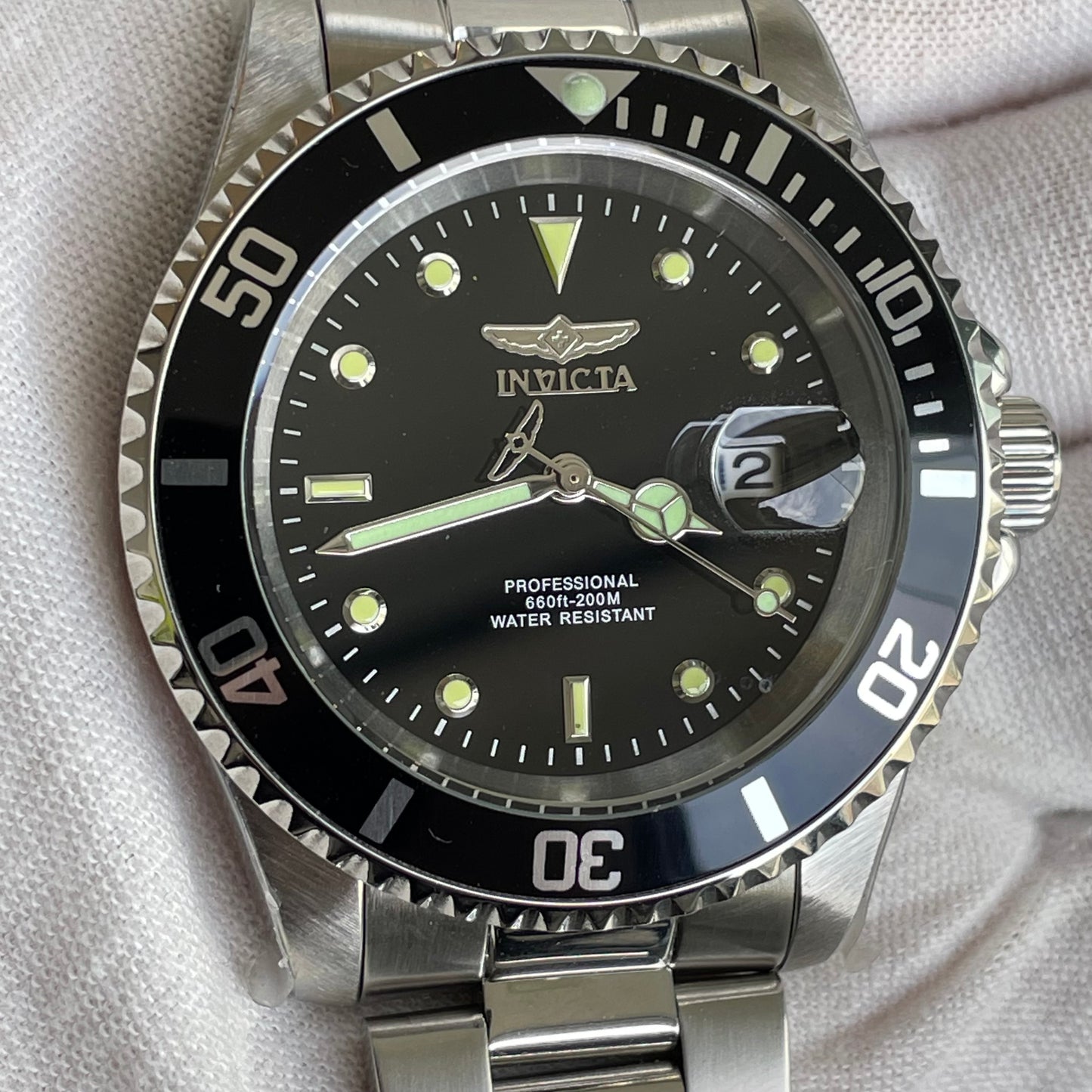 Reloj Invicta Pro Diver Hombre Años 2020´s NUEVO 200M Full Set