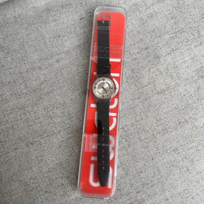 Reloj Swatch Unisex NOS Año 2008 Full Set Transparente