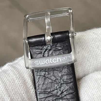 Reloj Swatch Unisex NOS Año 2008 Full Set Transparente