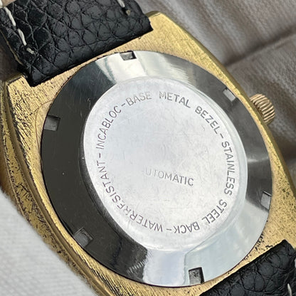Reloj Signal Automático Hombre Inicio de Años 70 Cushion 25 Jewels