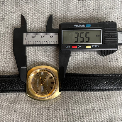 Reloj Signal Automático Hombre Inicio de Años 70 Cushion 25 Jewels