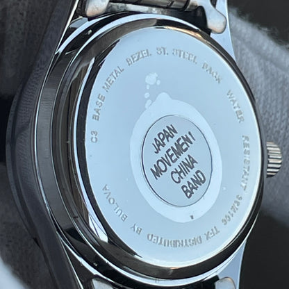 Reloj TFX Mujer Cuarzo Azul Full Set Años 2000 escaso NOS