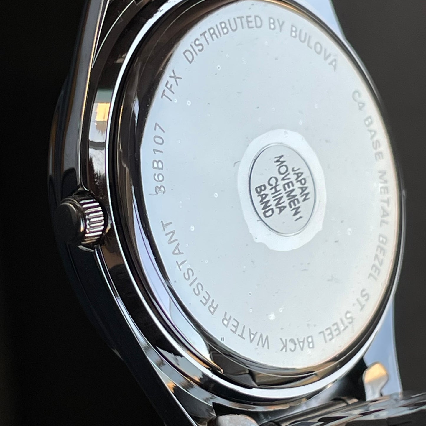 Reloj TFX Bulova Hombre Azul 41MM Full Set