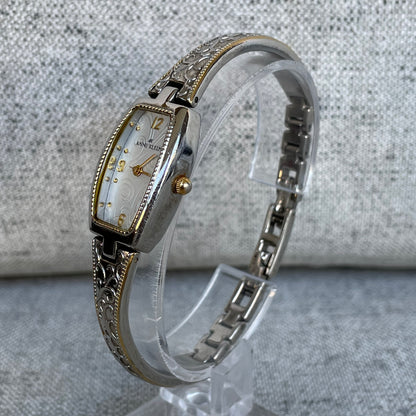 Reloj Anne Klein Mujer Bicolor 2000s Dial con Textura Compacto