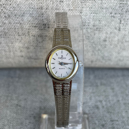 Reloj Joya Berenger Mujer Quartz Ovalado Años 2000